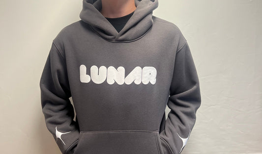 Lunar comfortable High Quality Hoodie (GREY)